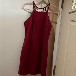 Urban Outfitters Deep Red Dress